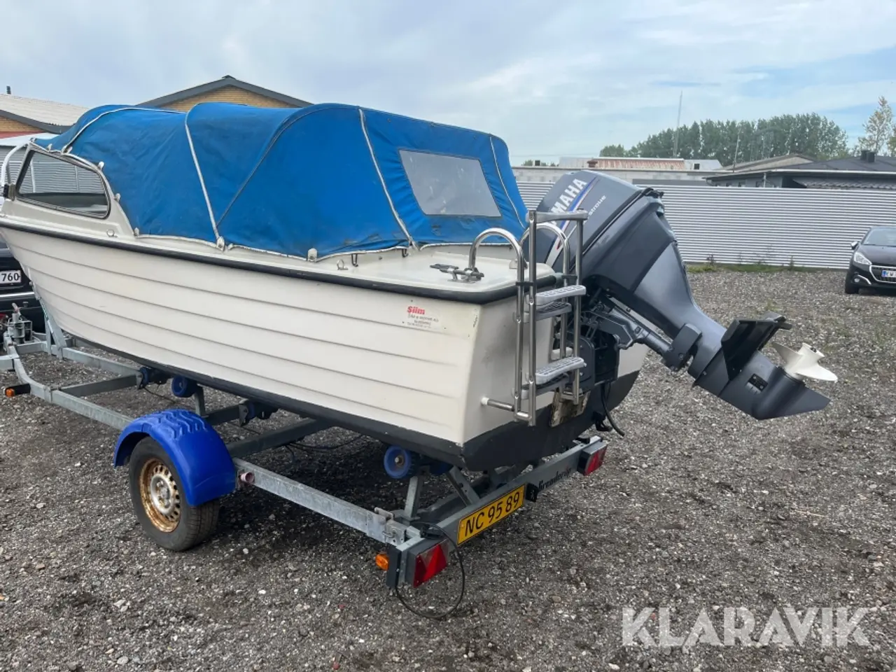 Billede 4 - Motorbåd Hewa/Yamaha 16Fod/25HK med Trailer