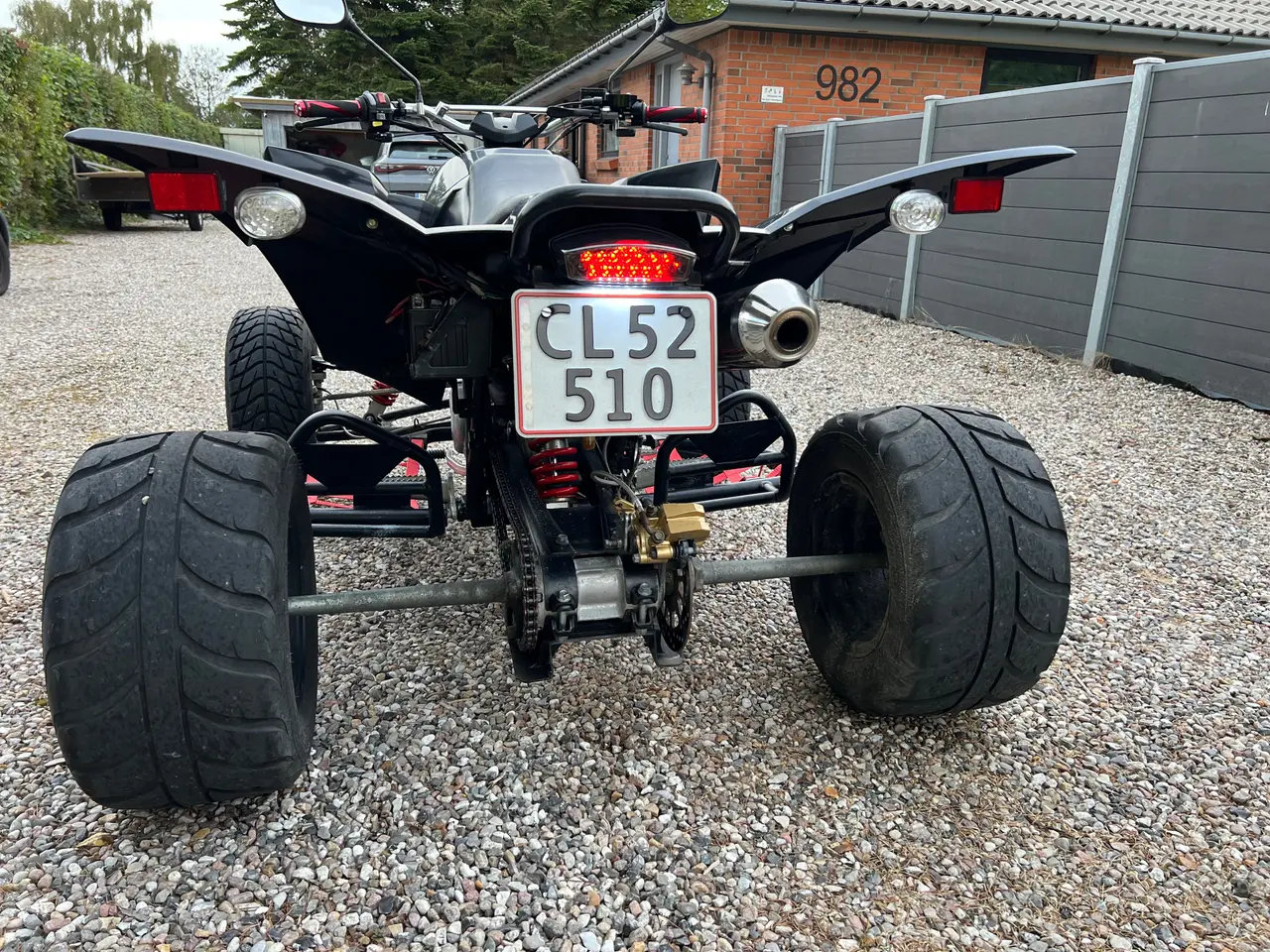 Billede 3 - Atv på plader SMC 500 ram / rr