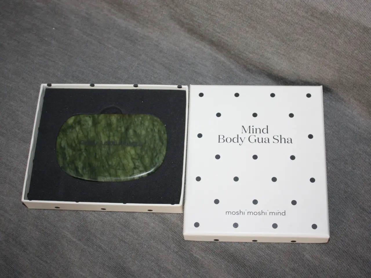 Billede 1 - Jade-sten Mind Body Gua Sha fra moshi moshi mind  