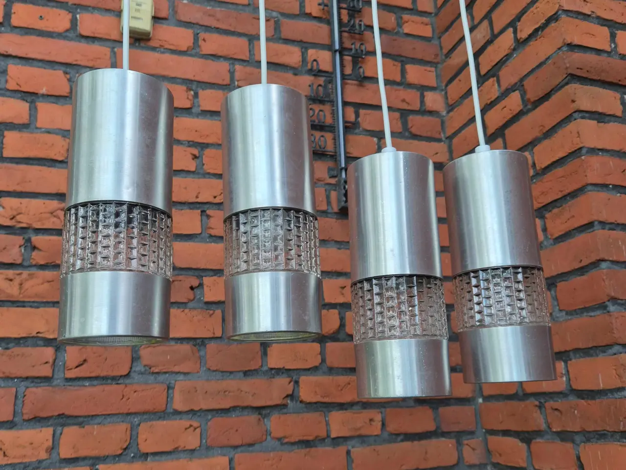 Billede 1 - Skønne cylinderformede retrolamper