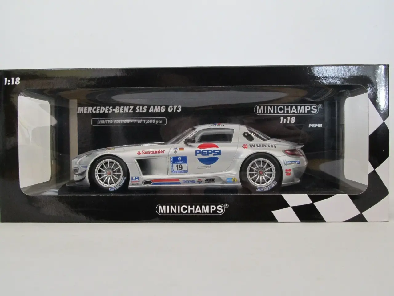 Billede 6 - Mercedes-Benz SLS AMG GT3 #28 1:18