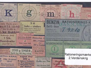 Rationeringsmærker - 2. Verdenskrig