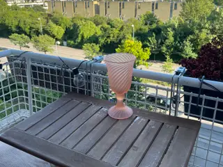 Altanbord i flot træ