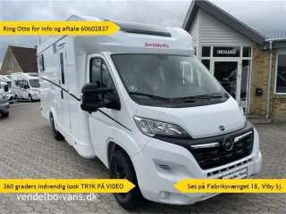 2026 - Dethleffs Just Camp T7052EB Fremragende komfort , dækker de mest forskellige ønsker og krav til det mobile liv