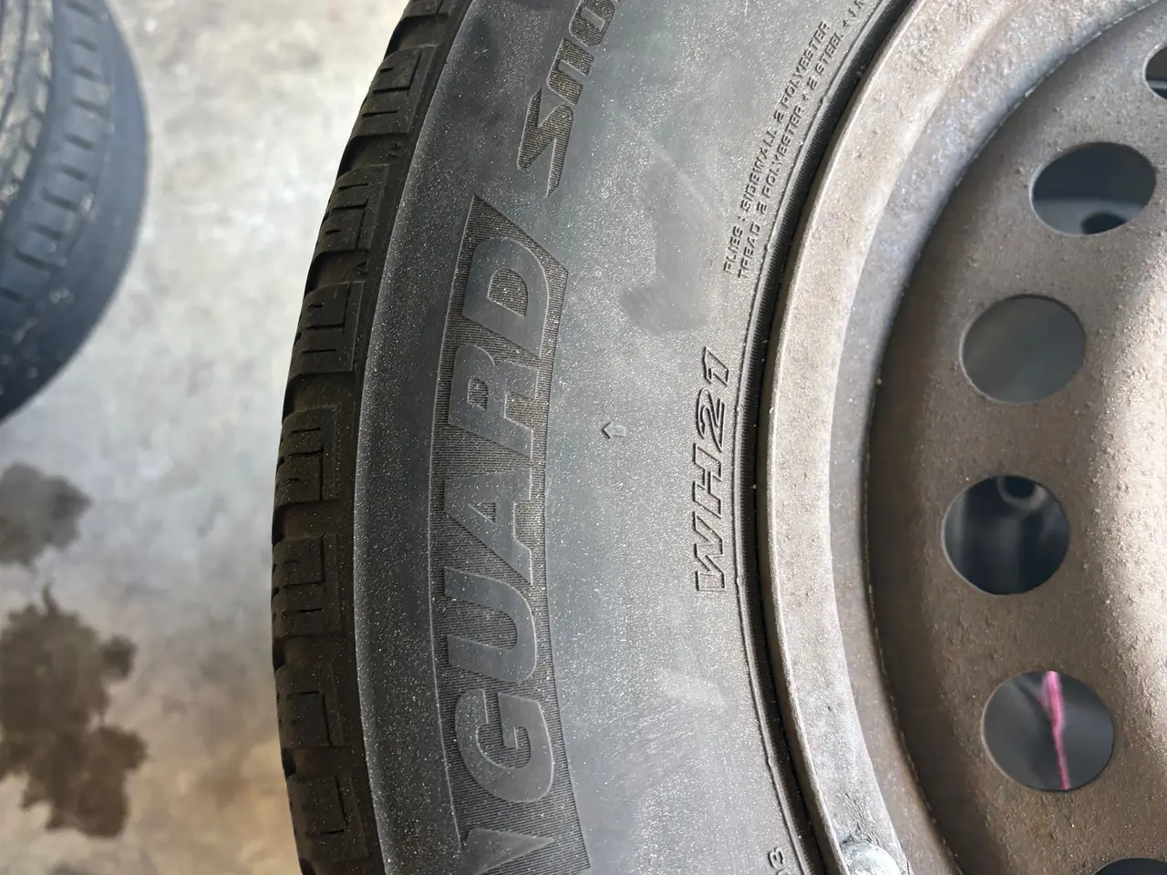 Billede 7 - Vinterdæk 215/65R16 ca. 6mm mønster