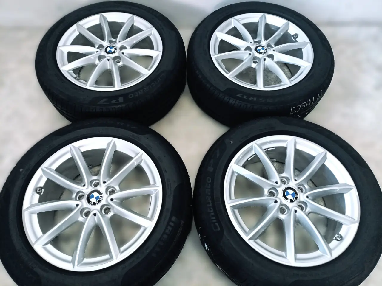 Billede 5 - 5x112 17" ET52 nav 66,6ø BMW sommersæt inkl.TPMS (