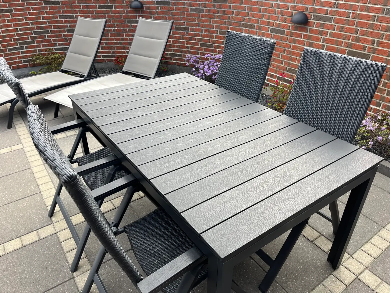 Billede 7 - Sort nonwood udtræksbord