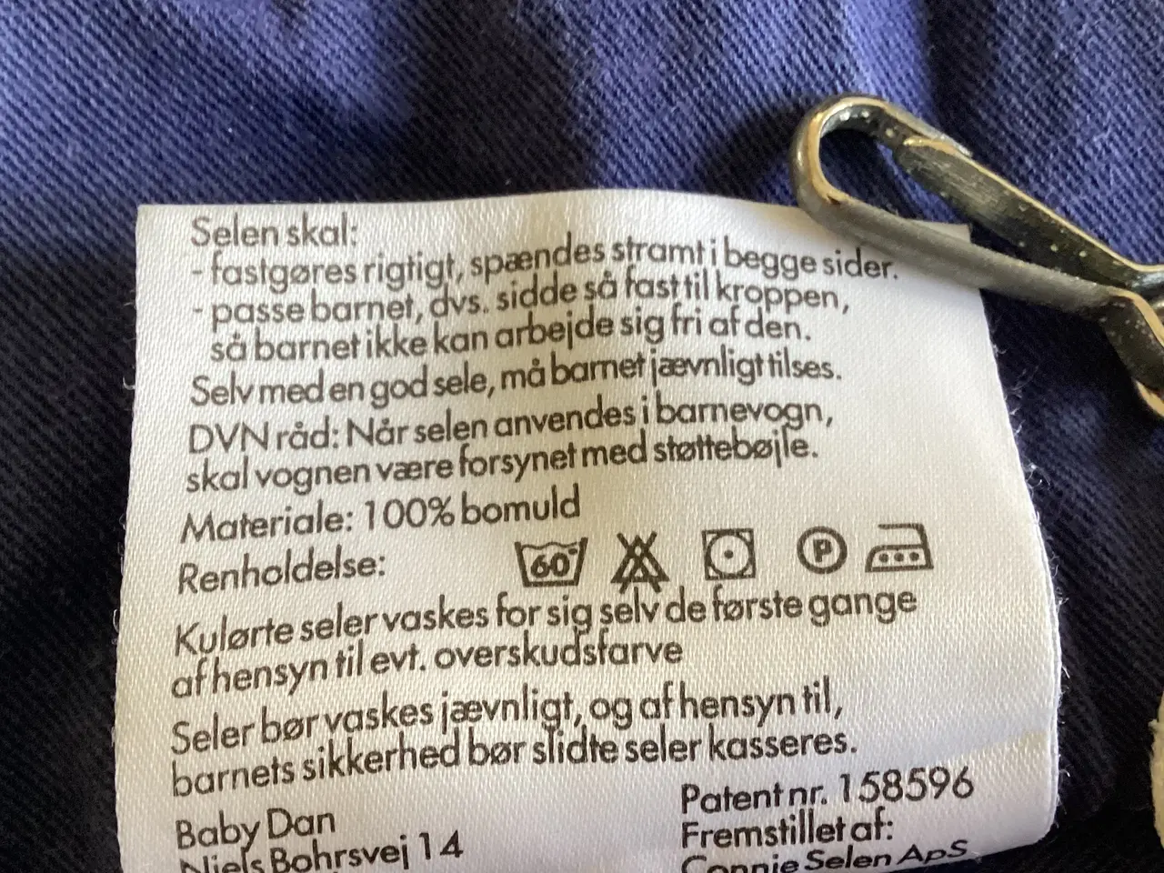 Billede 3 - Barnevogns-og sengesele