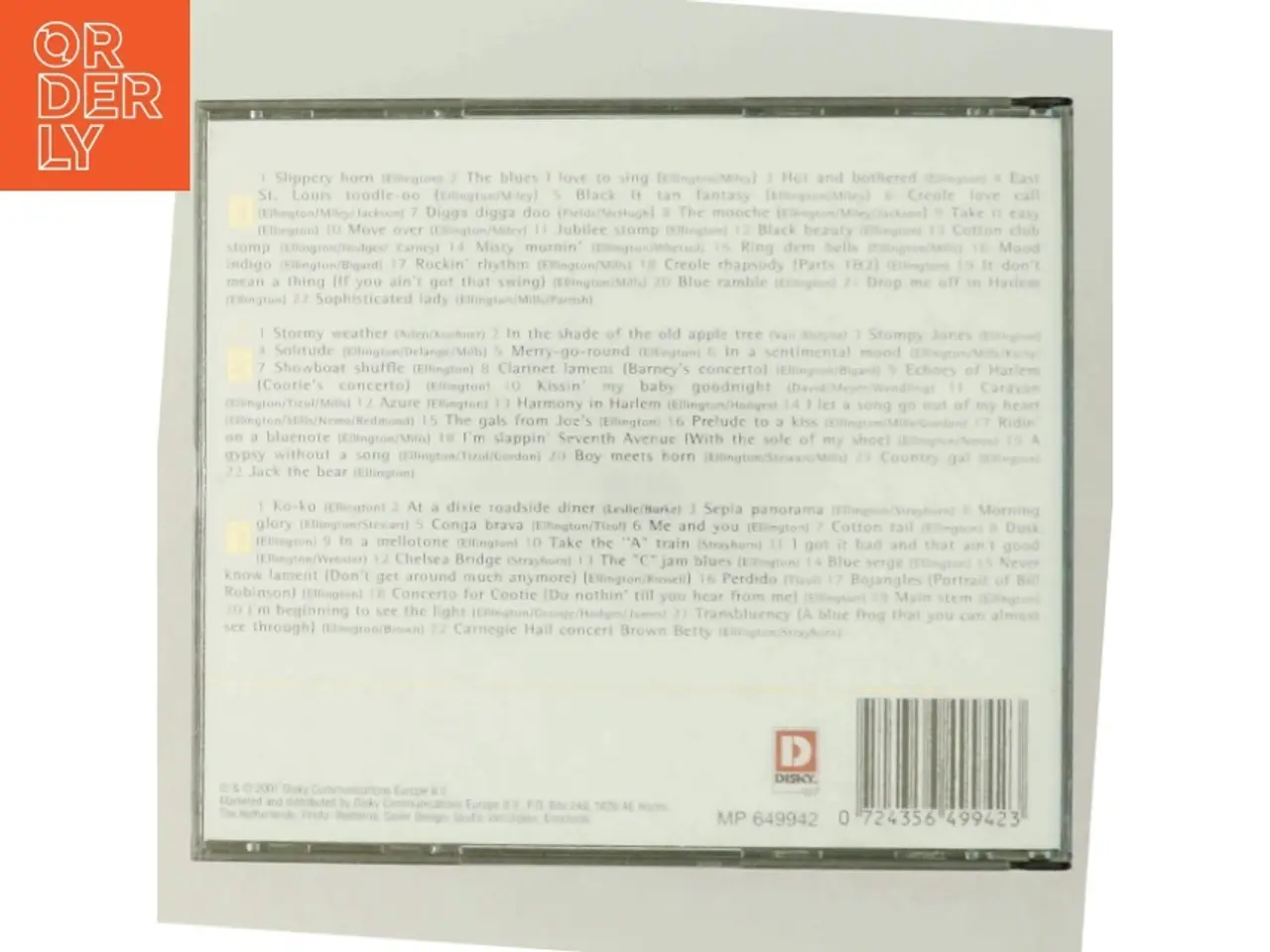 Billede 3 - Duke Ellington - Golden Greats CD-sæt fra Disky Communications Europe B.V.