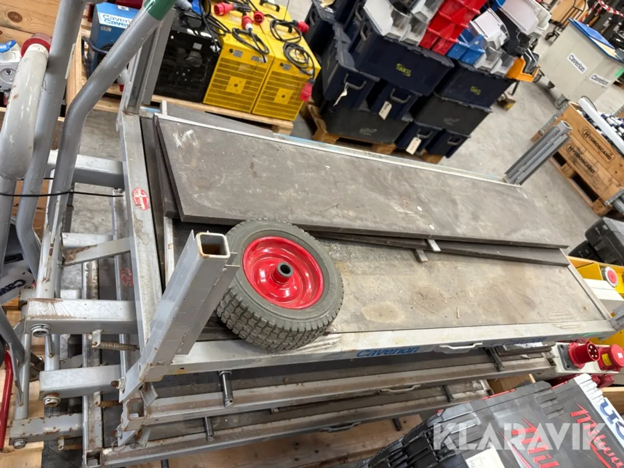 Billede 5 - Mini materialevogne/platformsvogne 3 styk Ravendo