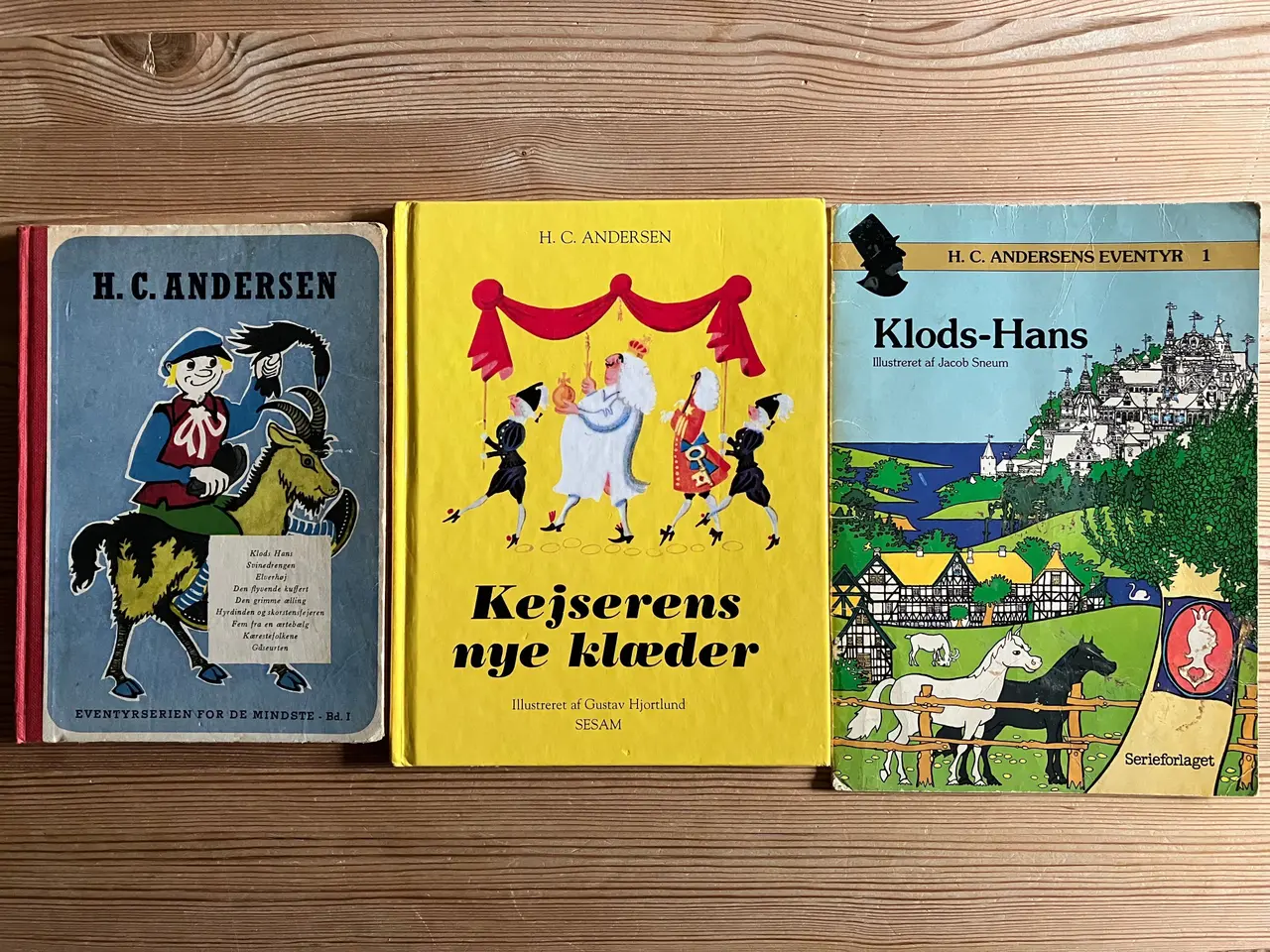 Billede 1 - Tre fine og sjældne H. C. Andersen billedbøger