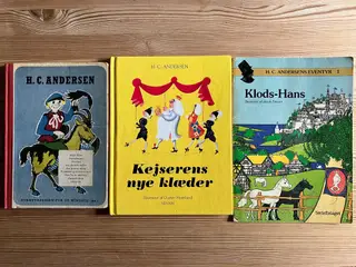 Tre fine og sjældne H. C. Andersen billedbøger