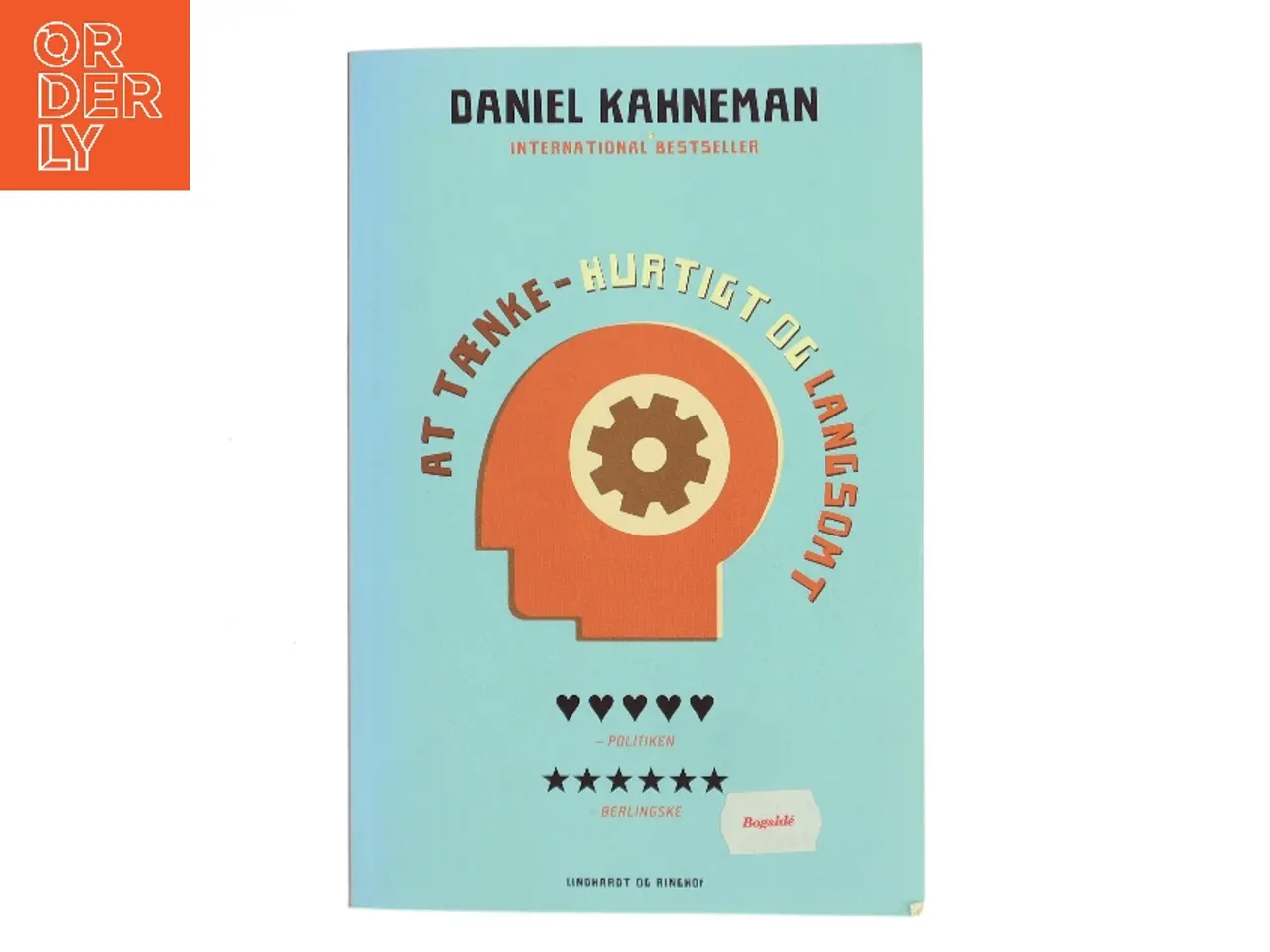 Billede 1 - At tænke - hurtigt og langsomt af Daniel Kahneman (f. 1934) (Bog)