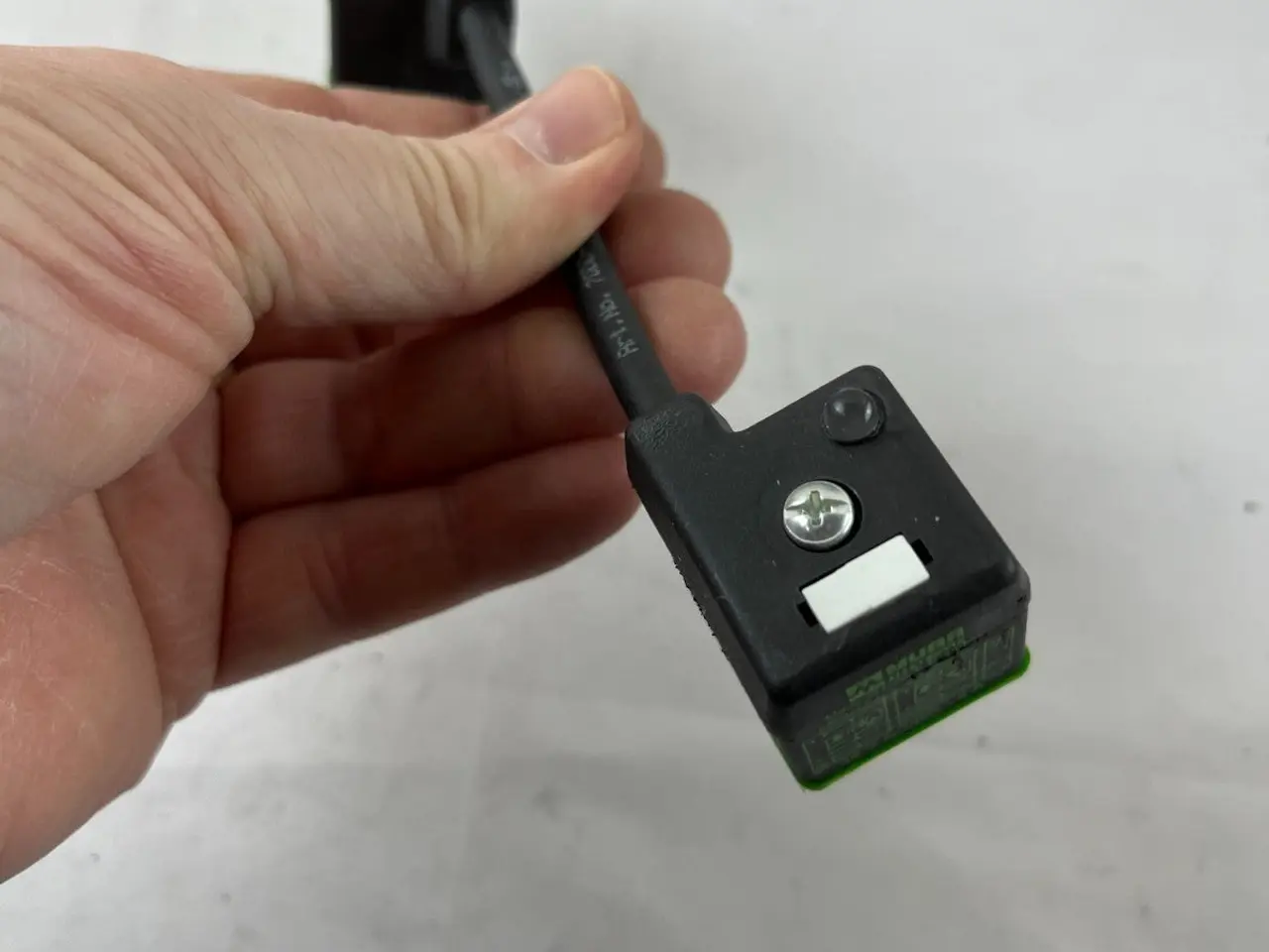 Billede 6 - Murr Elektronik MSUD Double ventil stik kabel 24V