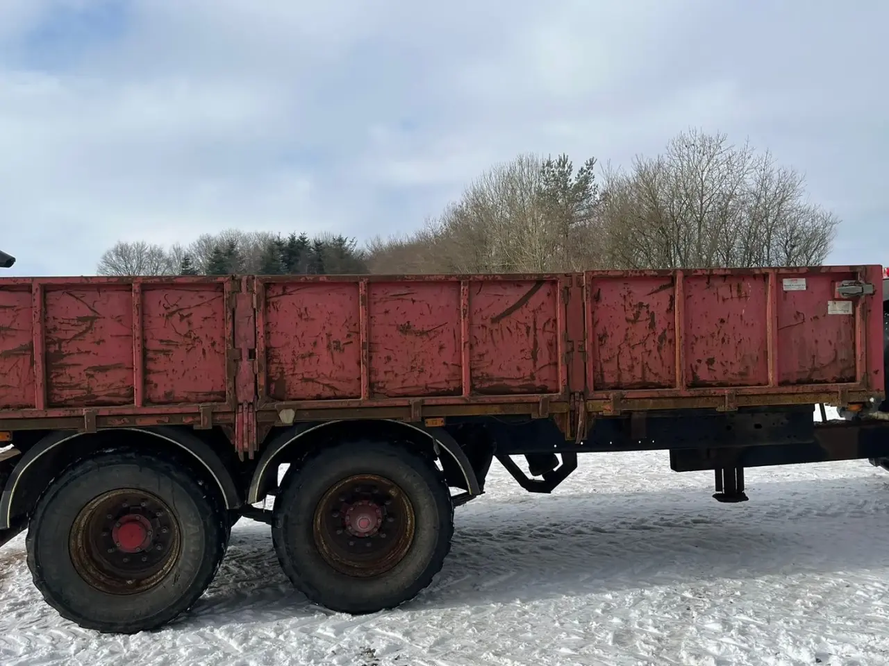 Billede 20 - Scania Dumper vogn Med 560745R22.5 hjul montering