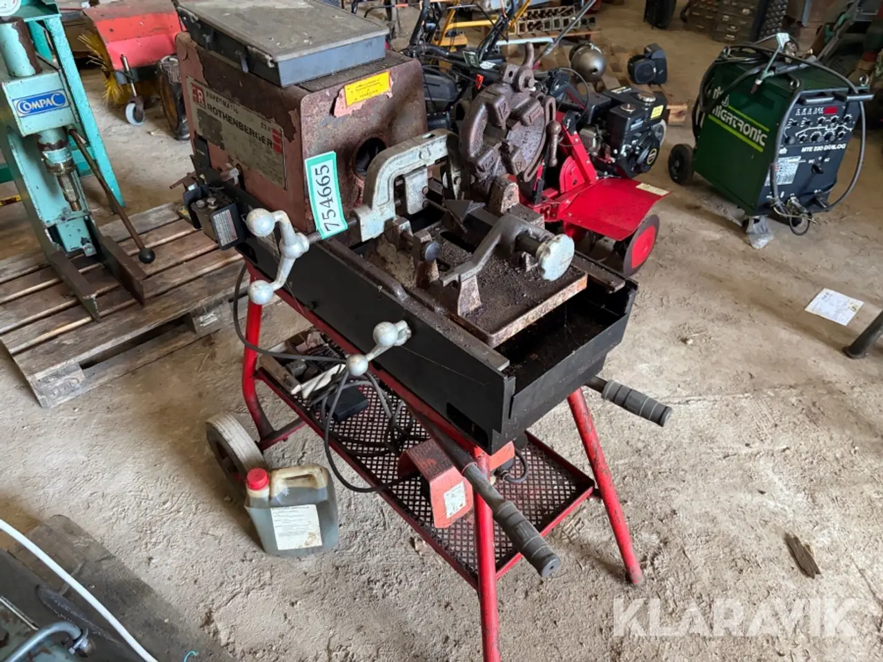 Billede 2 - Elektrisk gevindskæremaskine Rothenberger Supermatic 2000-22A