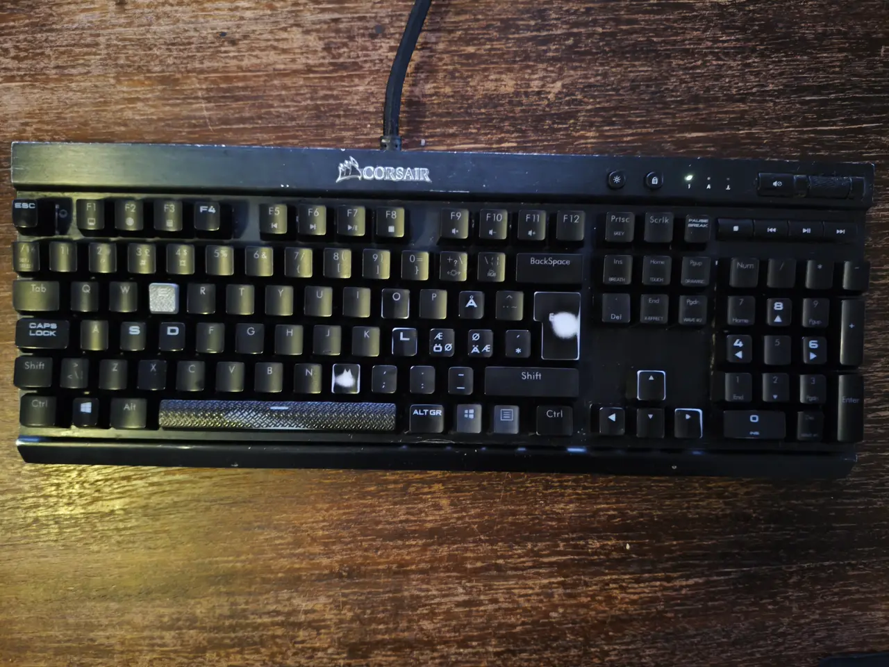Billede 2 - Corsair K70 LUX RGB tastatur