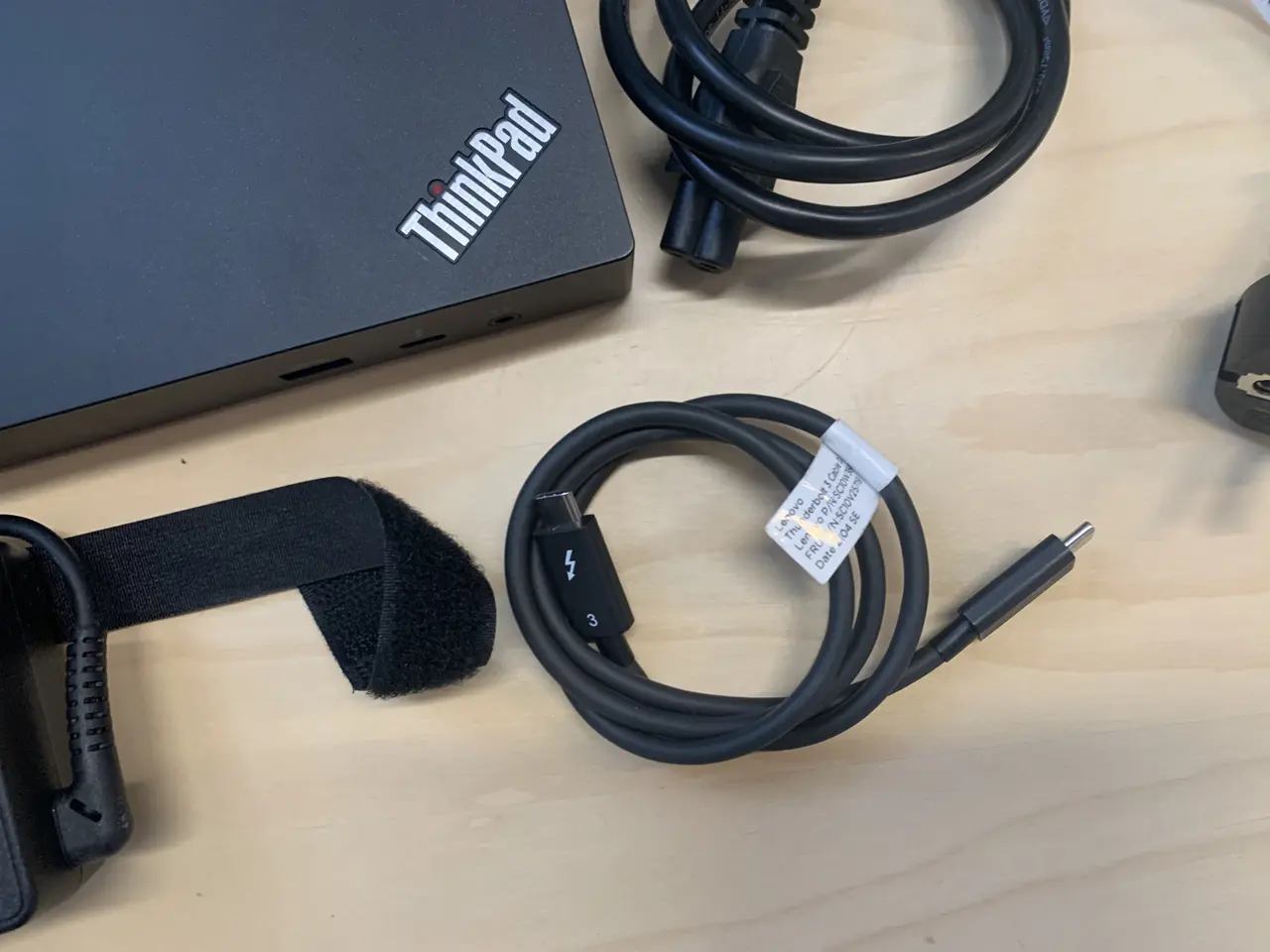 Billede 5 - Lenovo ThinkPad Thunderbolt 3 Workstation Dock