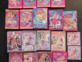 Barbie dvd film og aktivitets dvd  barbie