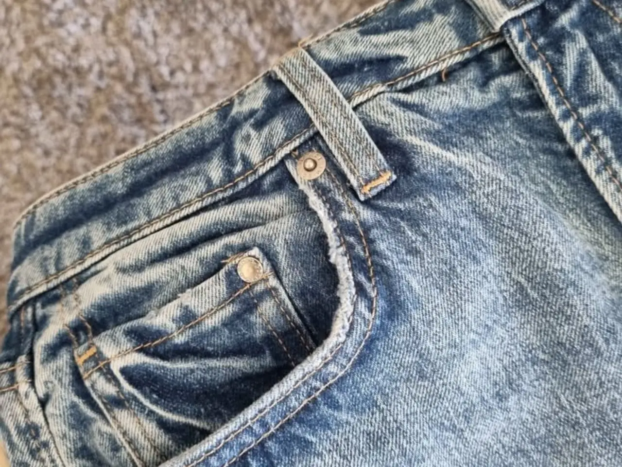 Billede 4 - Nye H&M DENIM JEANS Slim High Waist str 38