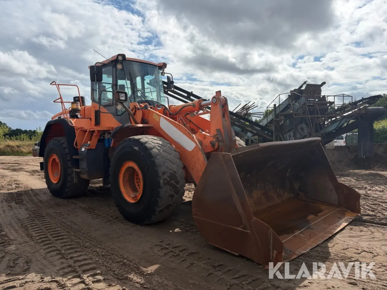 Billede 7 - Gummiged Doosan DL420-3 med vejesystem.