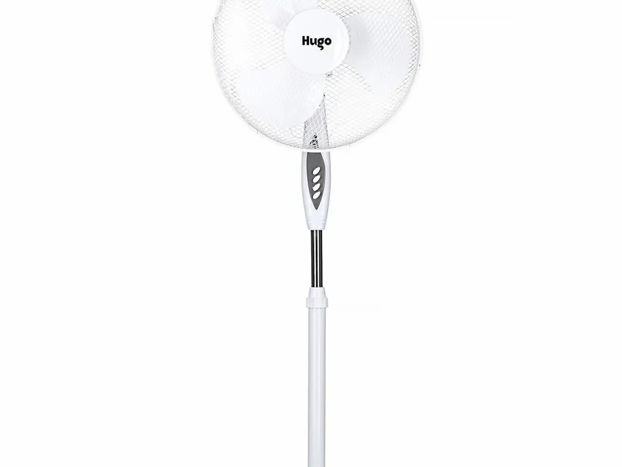 Billede 1 - Hugo FS-1610M gulvventilator 40 cm 40 W hvid