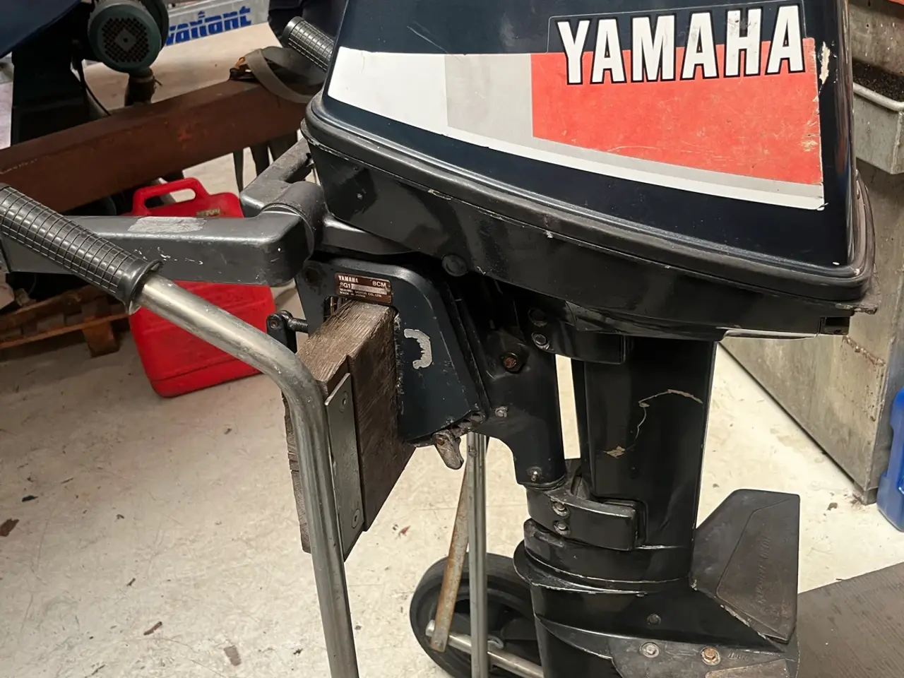 Billede 1 - 8hk Yamaha kortbenet