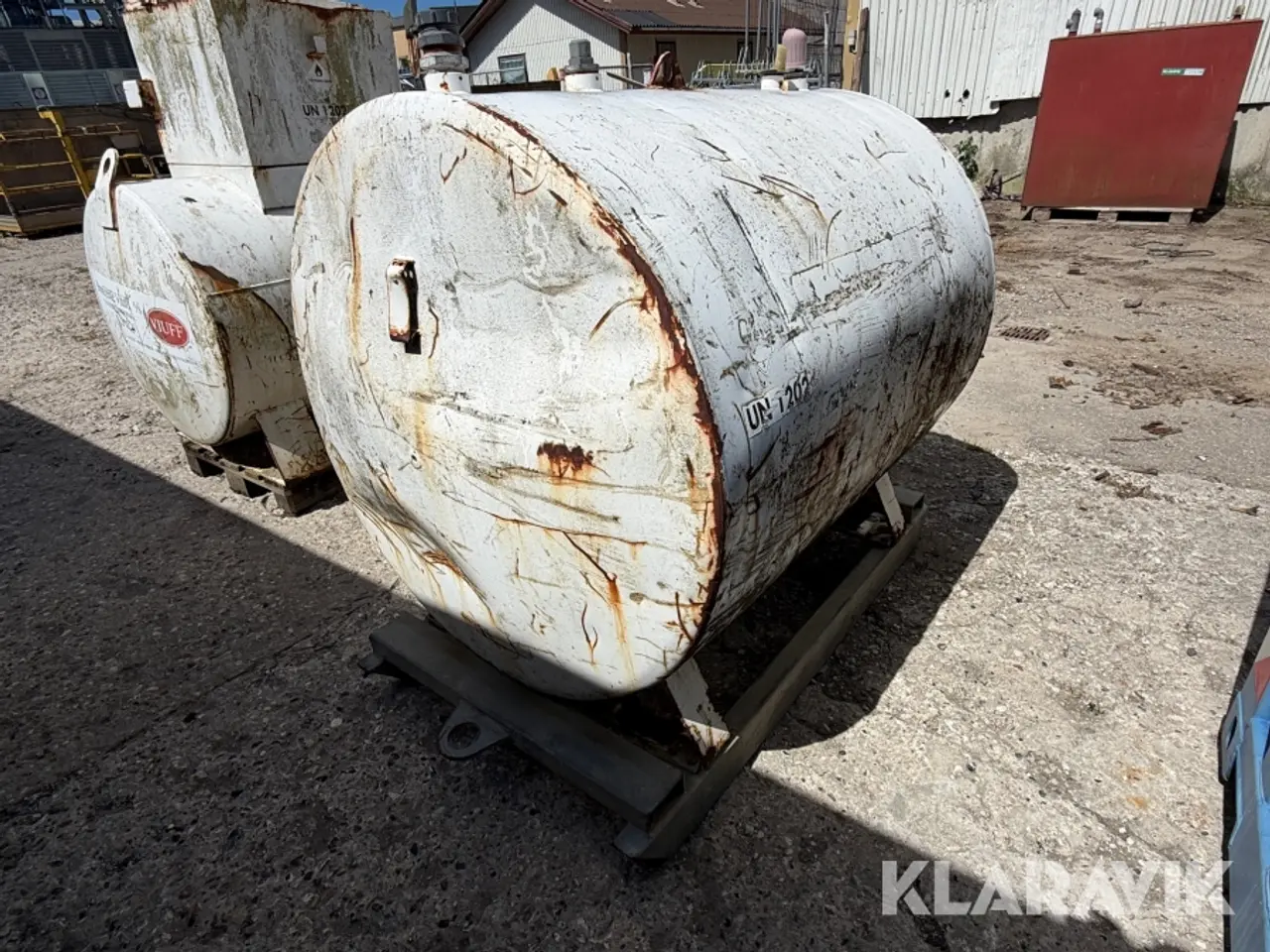 Billede 3 - Ståltank