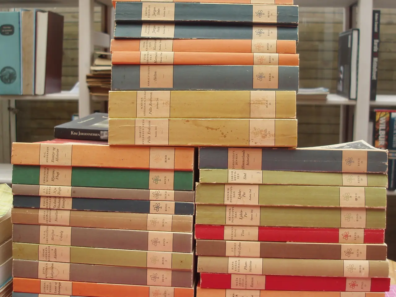 Billede 4 - Gyldendals Bibliotek diverse forfattere