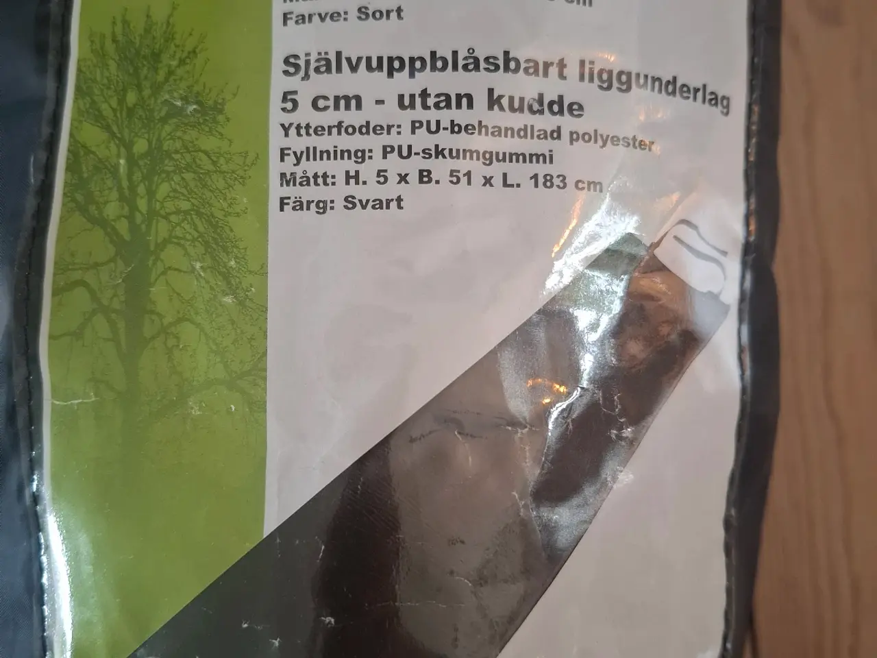 Billede 1 - Selvoppusteligt underlag