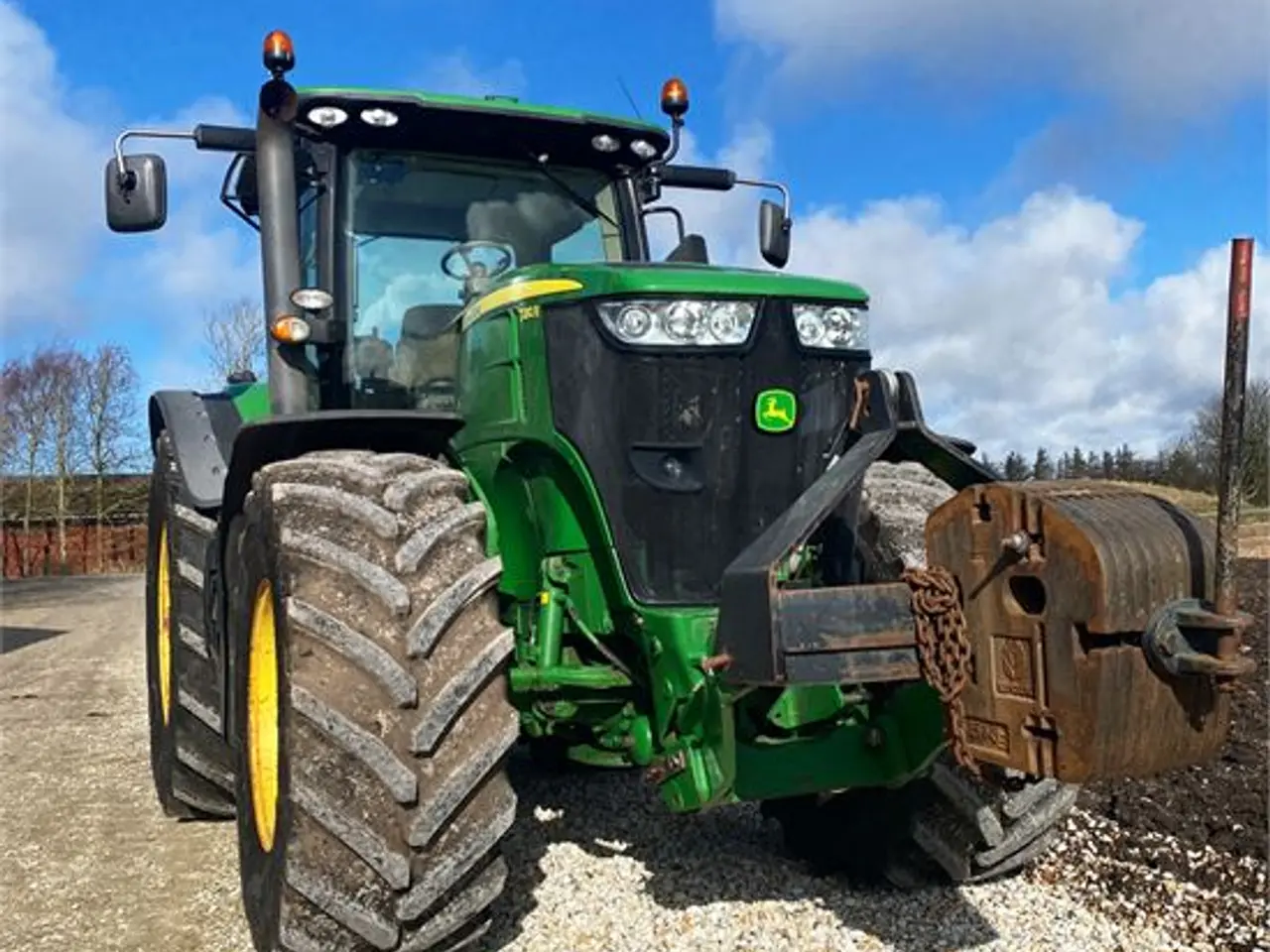 Billede 7 - John Deere 7280 R - Original John Deere frontlift - 280 HP