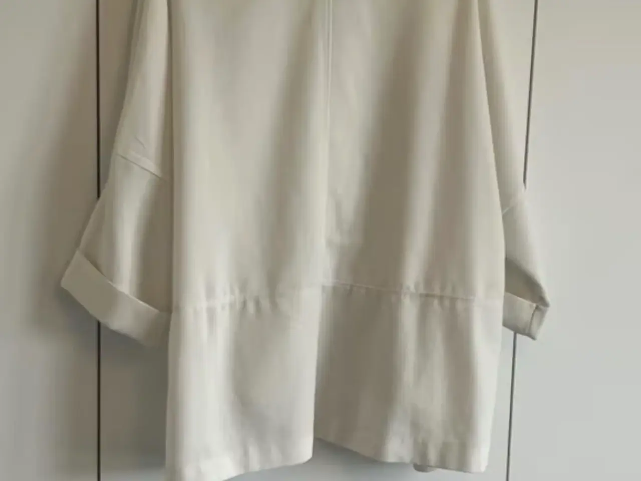 Billede 2 - Hvid oversized cardigan
