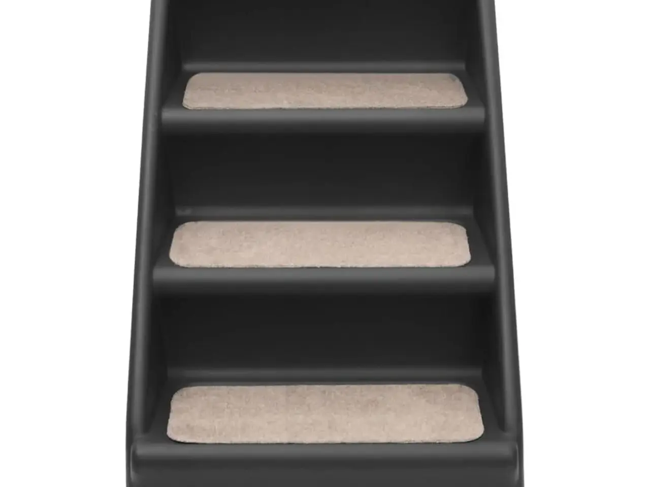 Billede 3 - Foldbar hundetrappe 62 × 40 × 49,5 cm - sort