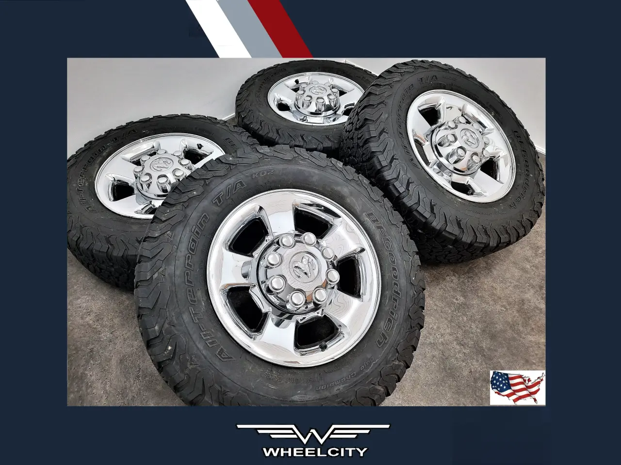 Billede 1 - 8x165,1 17" ET43 Dodge RAM 2500/3500 fælge