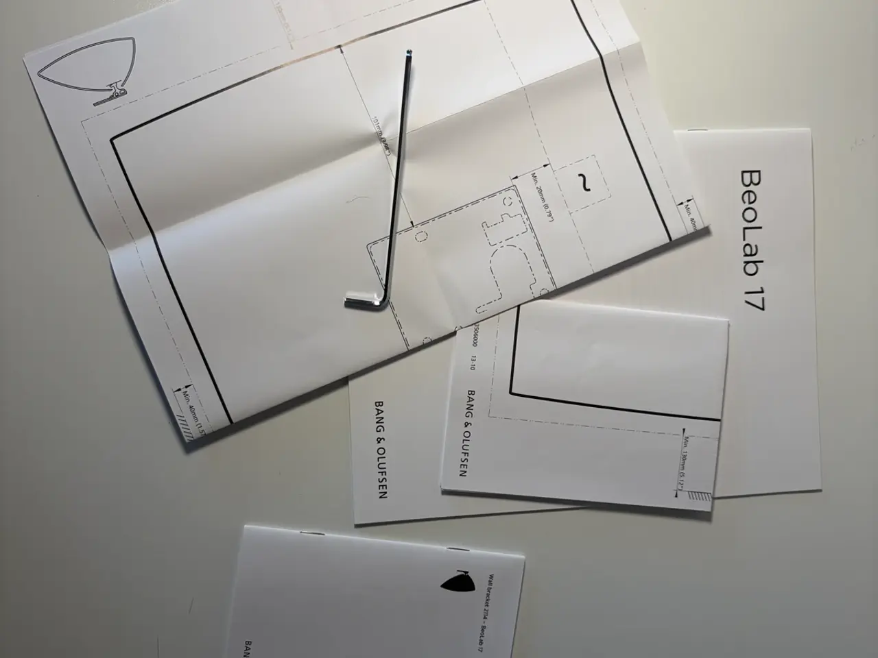 Billede 4 - BeoLab 17 med vægbeslag