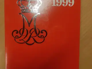 Dansk møntsæt 1999 fra Den kgl. Mønt