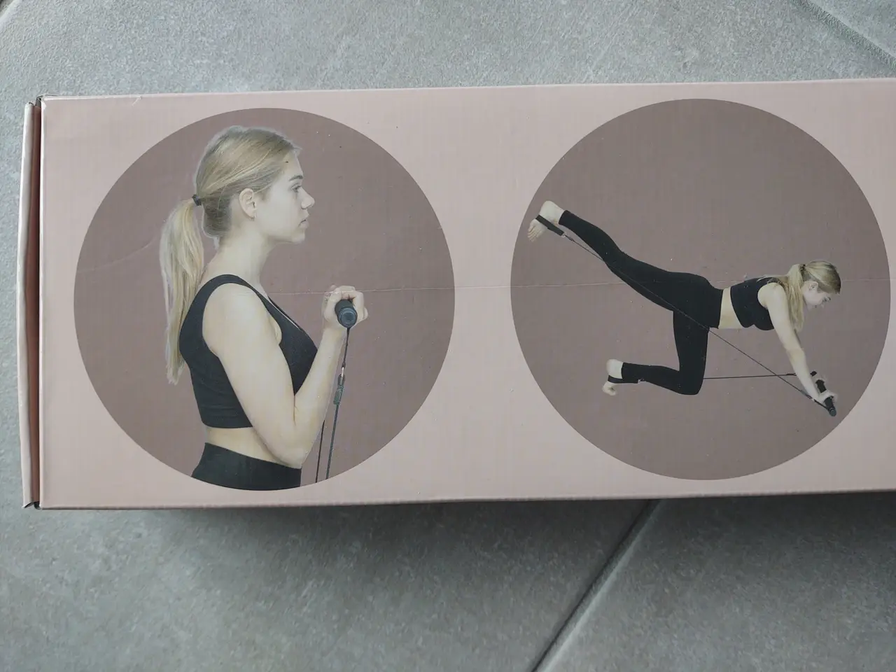 Billede 3 - Yoga Work - out bar. Med redskaber i.