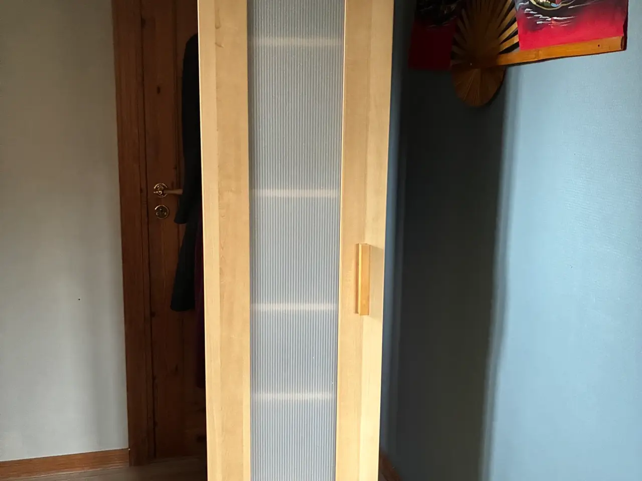 Billede 1 - IKEA Aneboda skab / reol med matteret låge