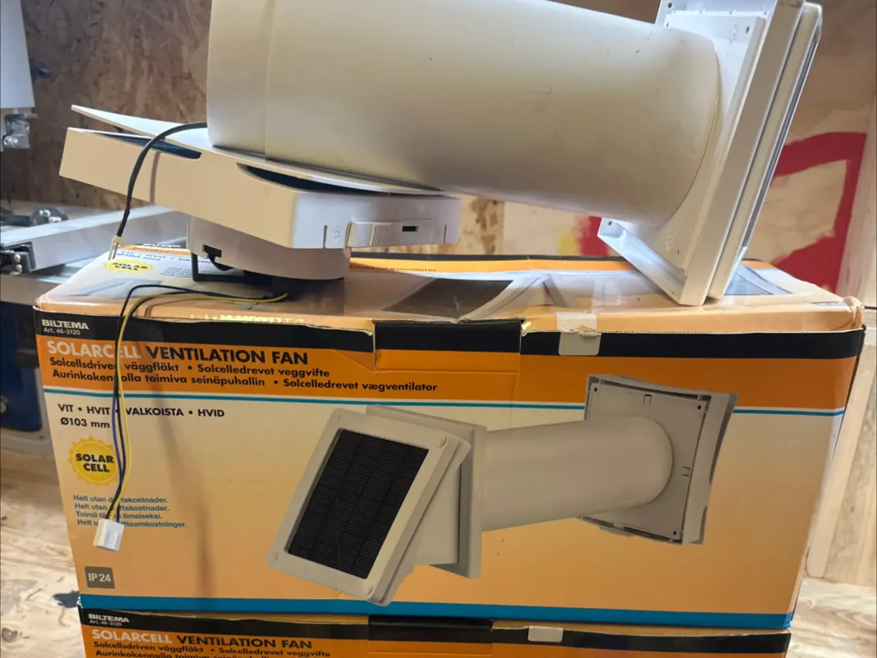 Billede 1 - Solcelle ventilator