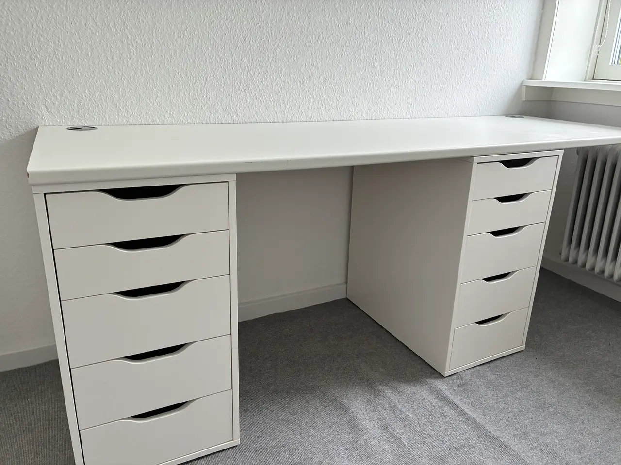 Billede 6 - Bordplade brugt som skrivebord