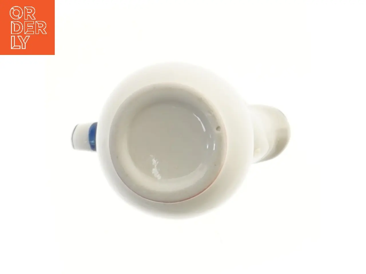 Billede 3 - Keramisk kande med frugtmotiv (str. 12,5 cm)