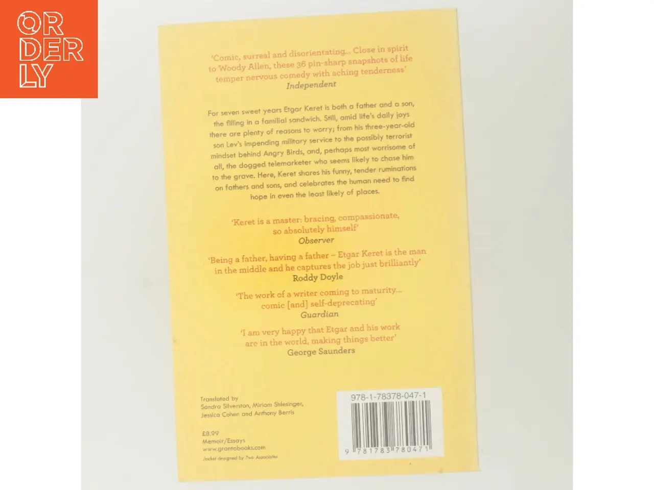 Billede 3 - The Seven Good Years af Etgar Keret (Bog)