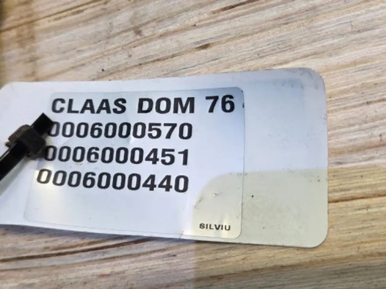 Billede 12 - Claas Dominator 76 Tværryster 0006000451