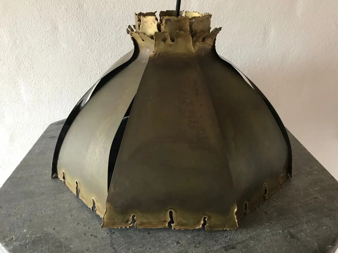 Billede 2 - Stor messing pendel (Holm Sørensen)