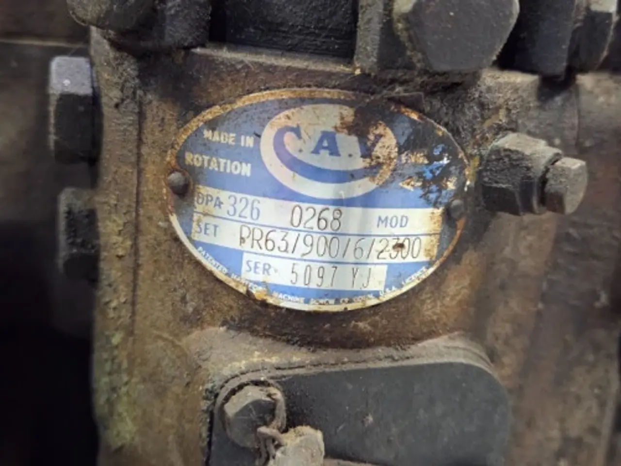 Billede 8 - Perkins 6.354 Motor 354VC2772 Gangbar