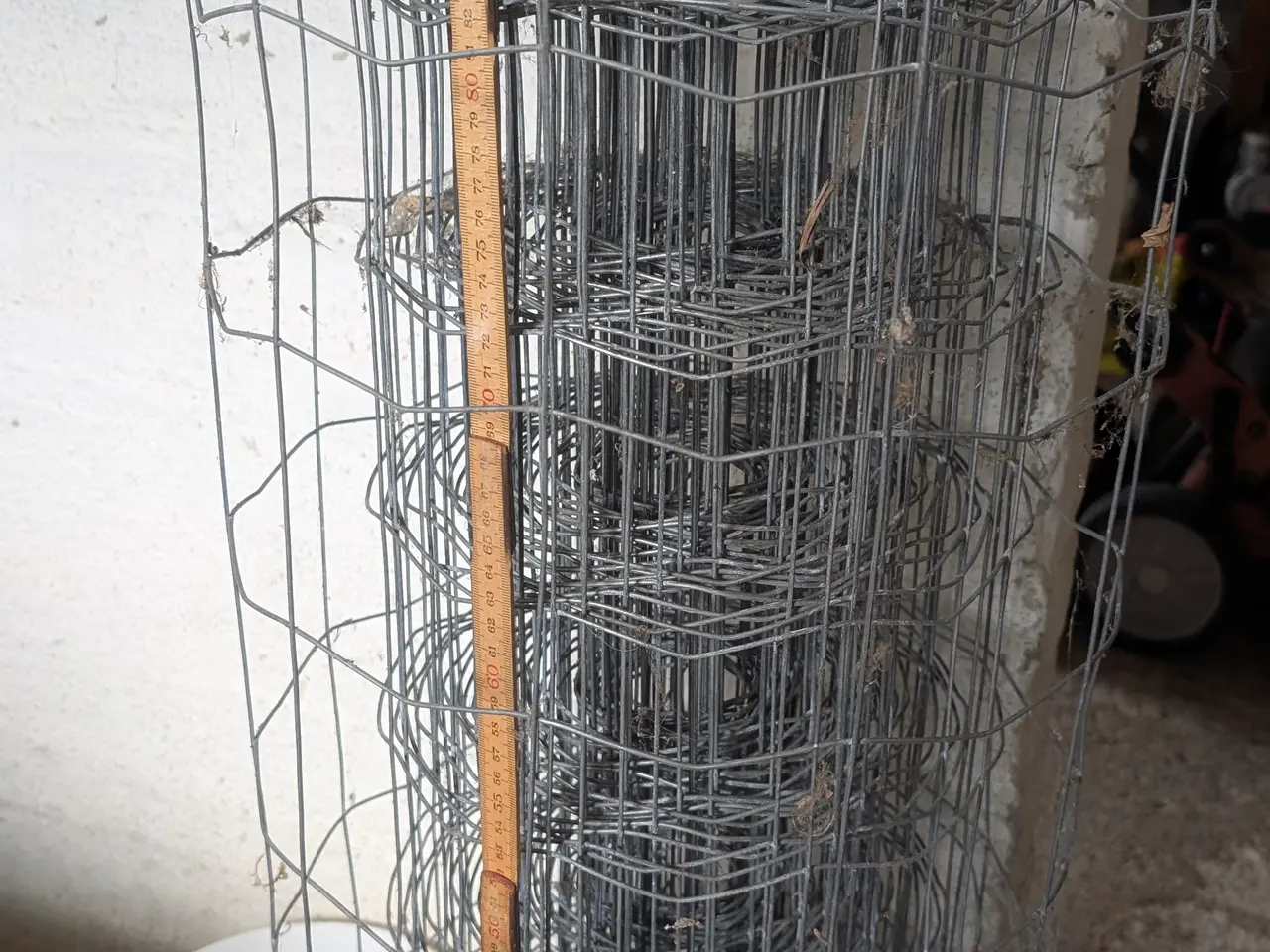 Billede 3 - Havehegn galvaniseret 90 cm, cirka 8-10 meter.