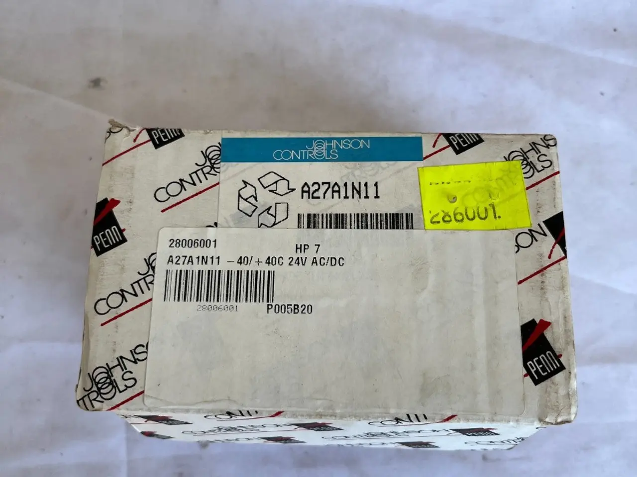 Billede 5 - Johnson Controls A27A1N11 1 Stage Control modul