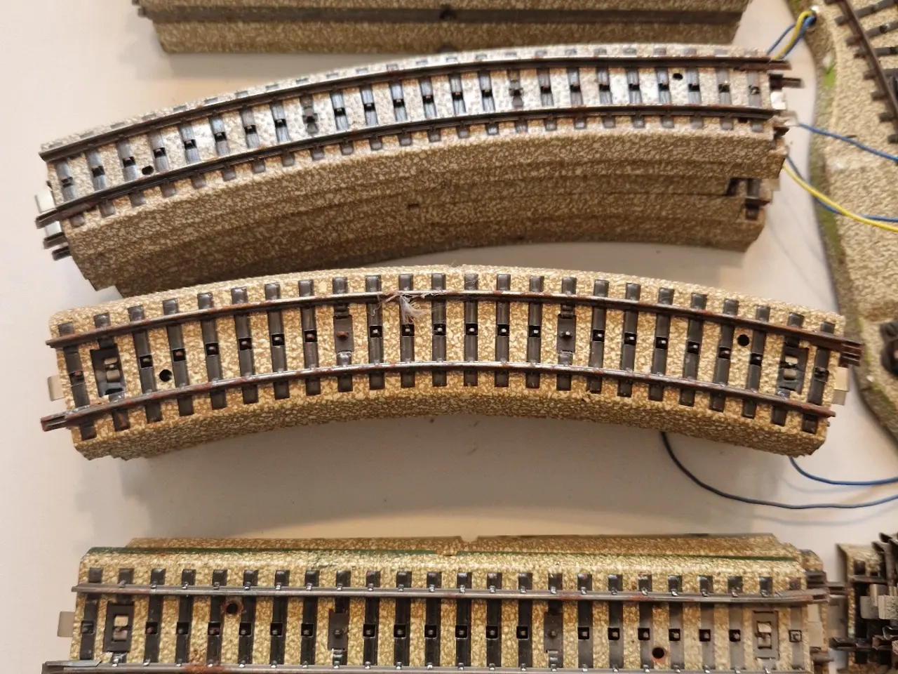 Billede 4 - Märklin metalskinner 50 stk