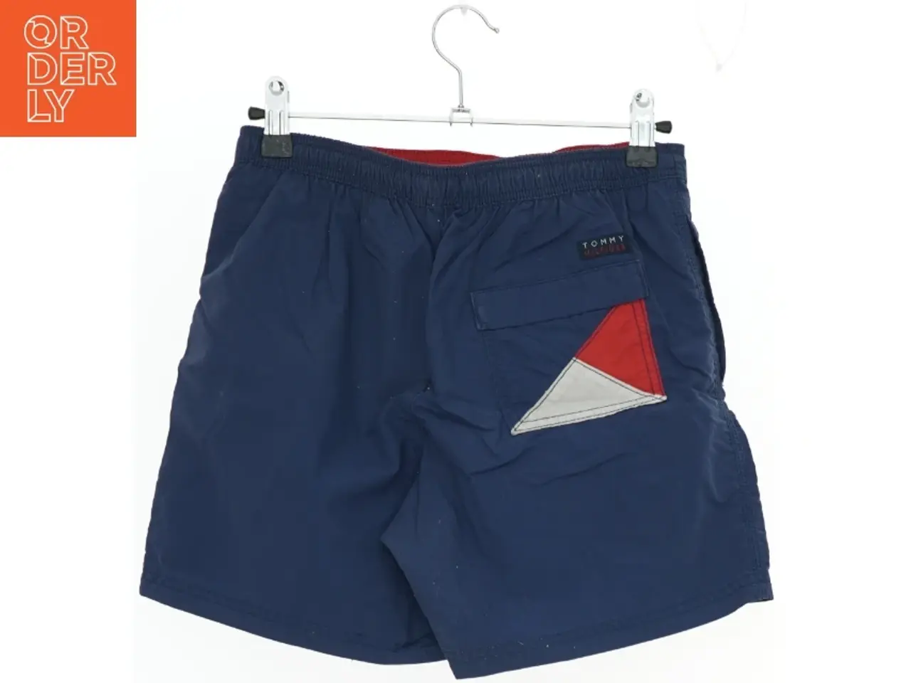 Billede 2 - Blå badebukser med rød snor fra Tommy Hilfiger (str. 152)