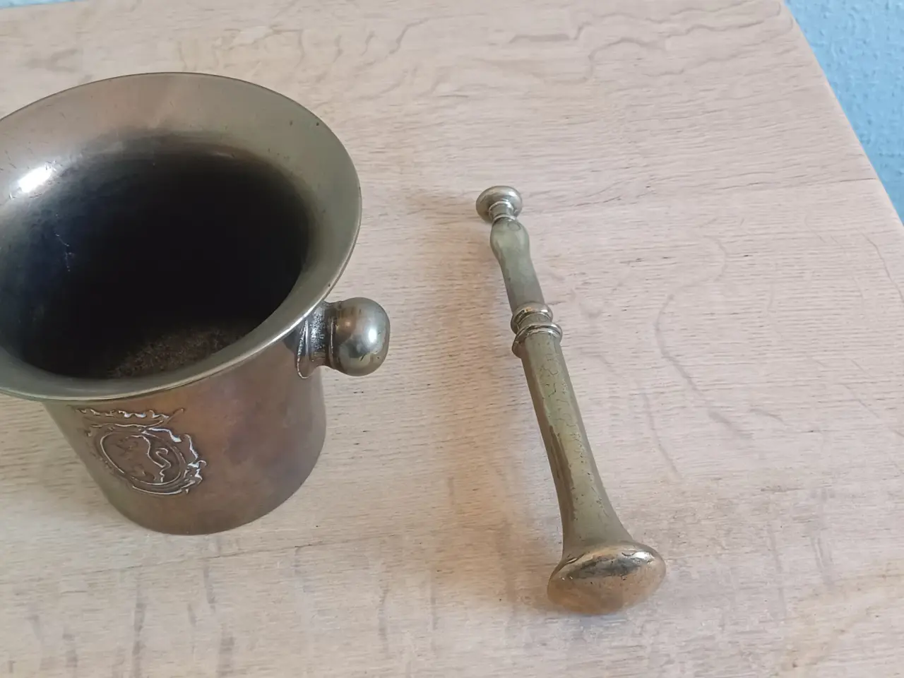 Billede 2 - Morter messing